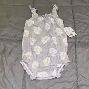 Nwt Lauren Conrad organic cotton seashell onesie
